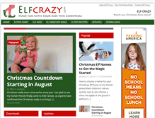 Tablet Screenshot of elfcrazy.com